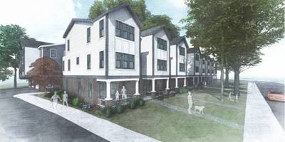 Atlanta Beltline's Westside Trail townhomes