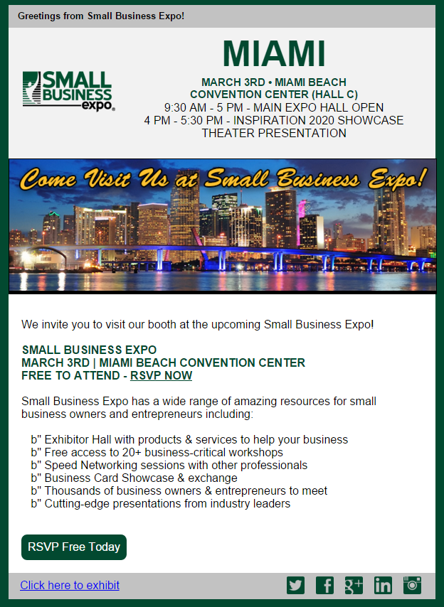 Small Business Expo Miami